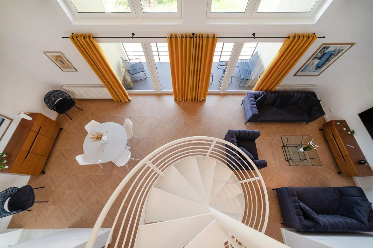 Appartamento Penthouse Jastarnia Esterno foto