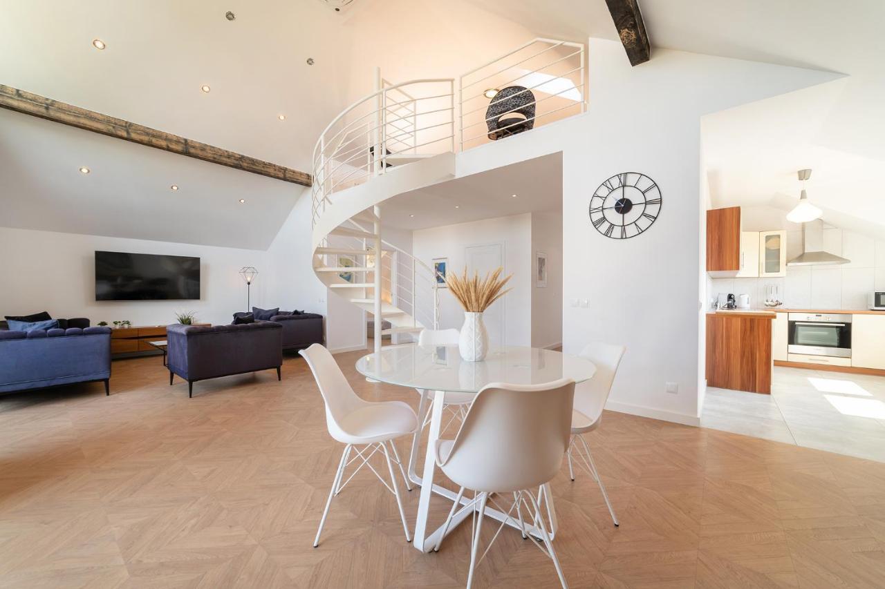Appartamento Penthouse Jastarnia Esterno foto